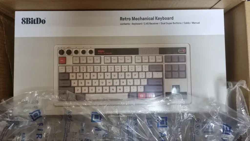 8Bitdo 레트로 키보드 간단 리뷰 및 키캡놀이