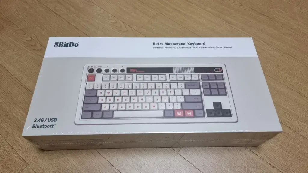 8Bitdo 레트로 키보드 간단 리뷰 및 키캡놀이