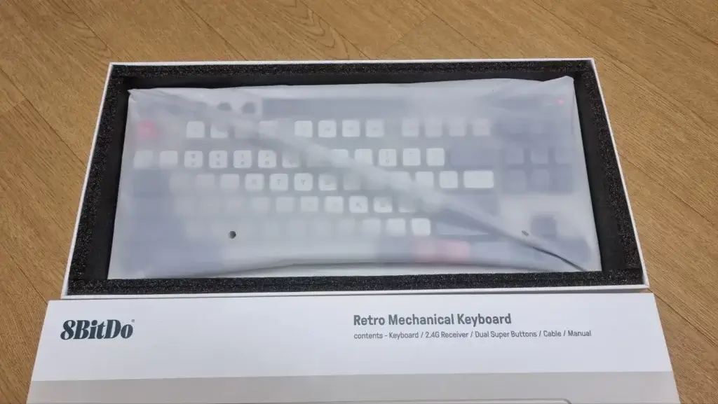 8Bitdo 레트로 키보드 간단 리뷰 및 키캡놀이