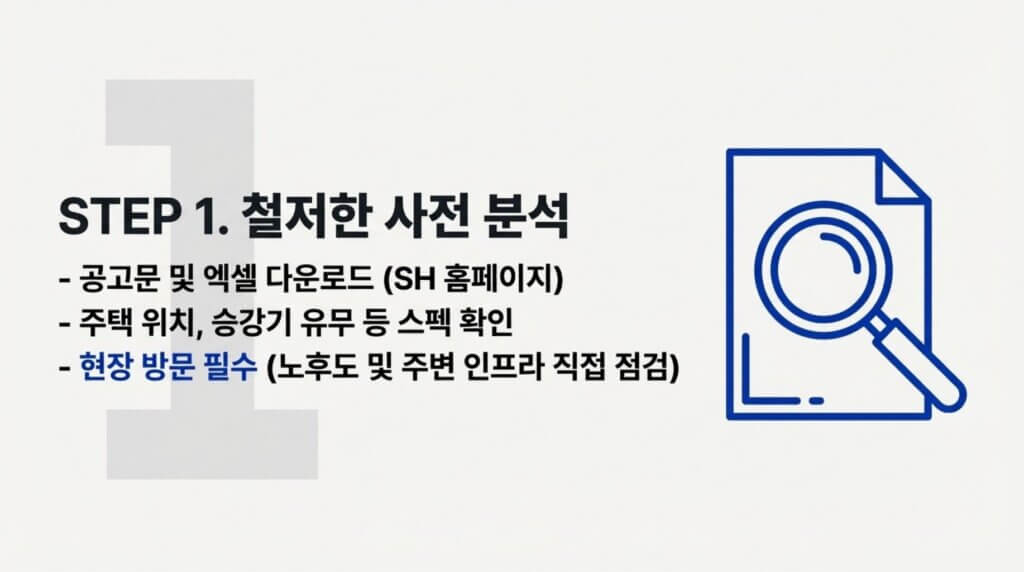 2026년 SH 장기미임대 매입임대주택 청약 자격 소득 신청 절차