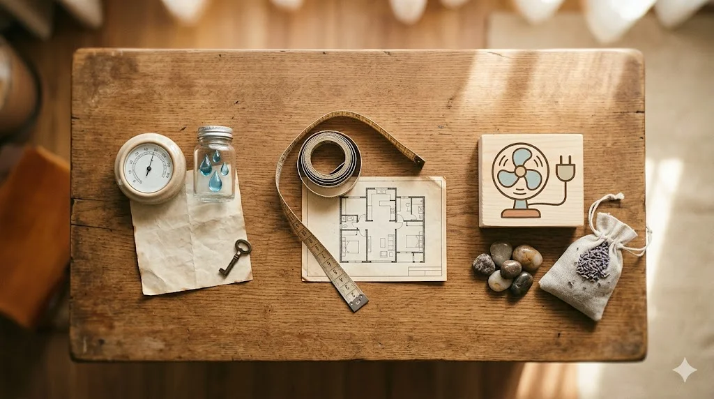 제습기 고르는 법 — 제습기 선택 전, 먼저 확인할 3가지 관련 설명 이미지