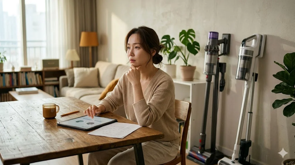 무선청소기 비교 관련 대표 이미지