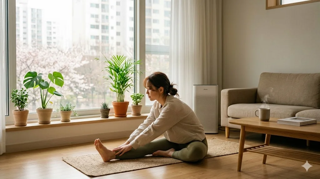 봄 환절기 건강관리 방법 관련 대표 이미지